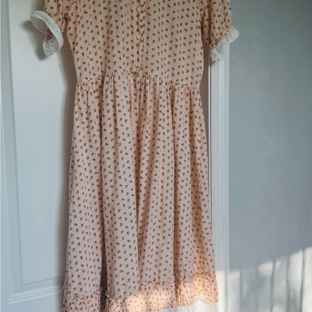 Floral Pink Kids Dress